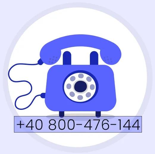 toll free number of romania with a traditional telepone
