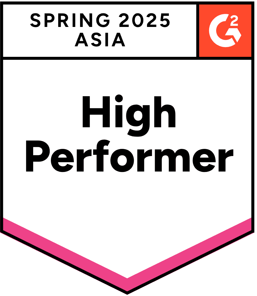 G2 High Performer Spring 2025 Asia