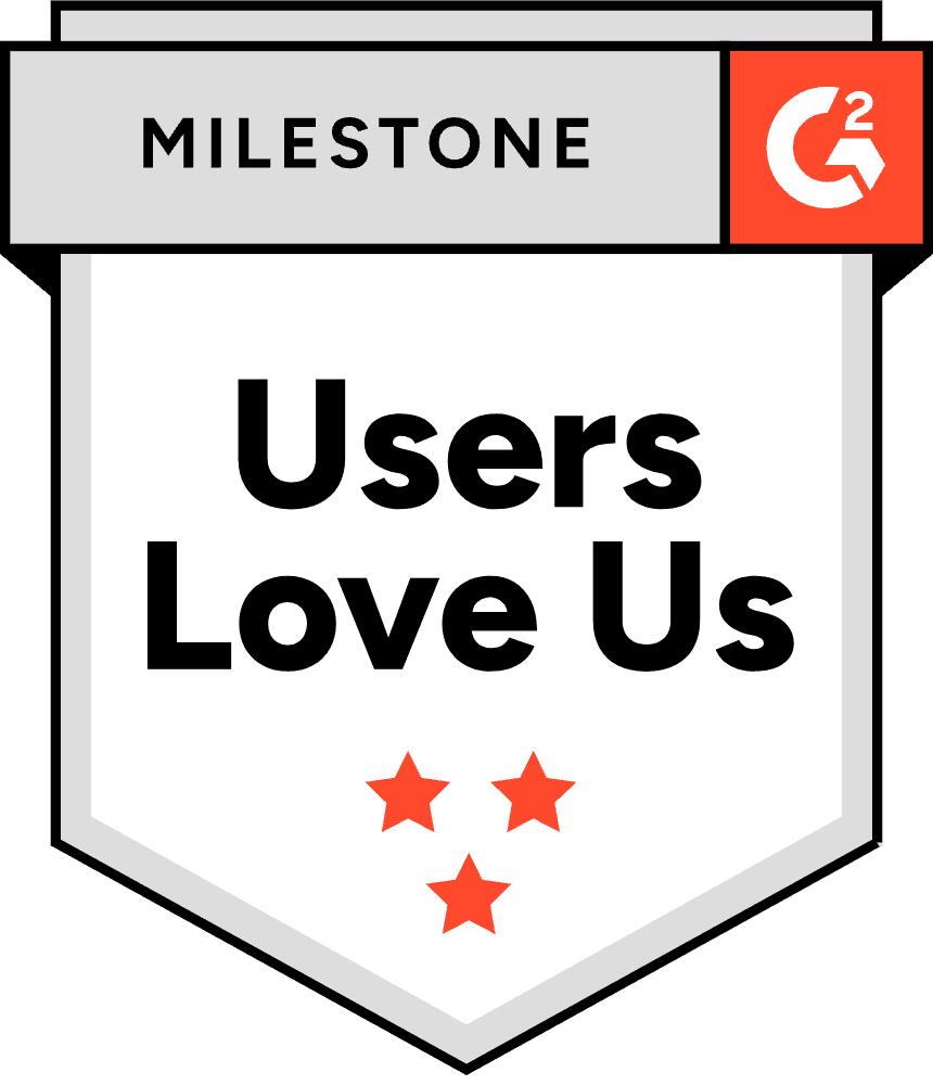 G2 Users Love Us Milestone