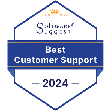 SoftwareSuggest Best Customer Support 2024