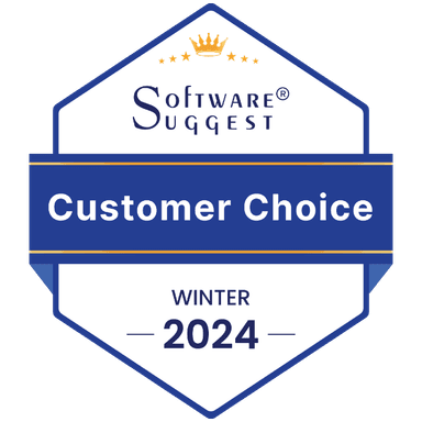SoftwareSuggest Customer Choice Winter 2024