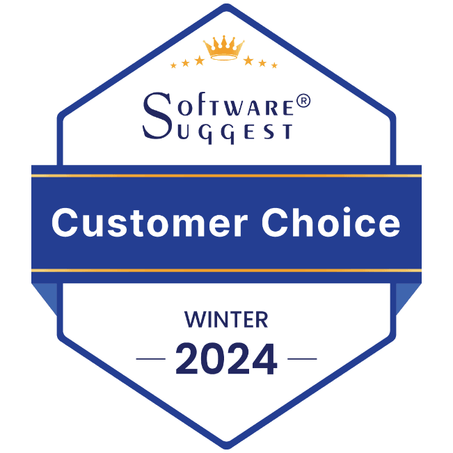 SoftwareSuggest Customer Choice Winter 2024