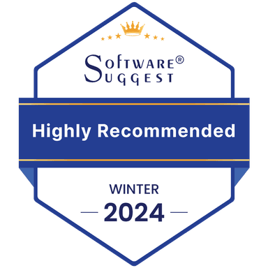 SoftwareSuggest Highly Recommended Winter 2024