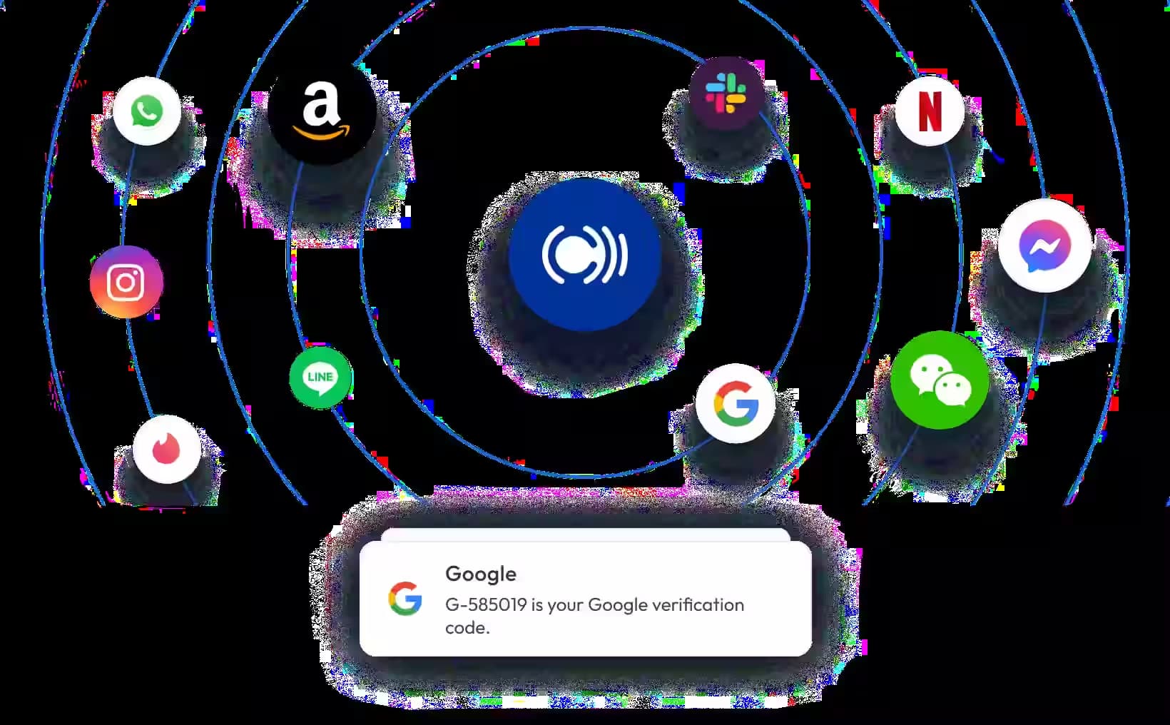 OTP verification with virtual phone numbers