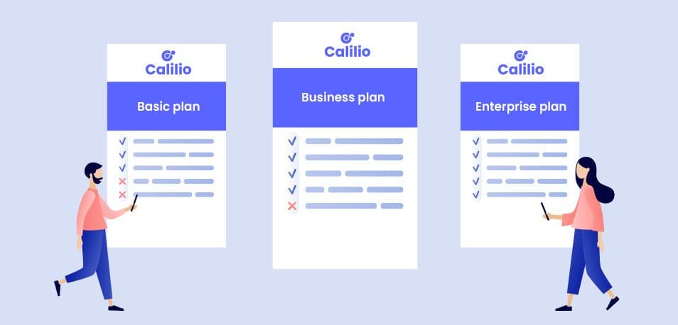 calilio pricing schemes