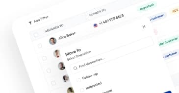 call disposition features on calilio