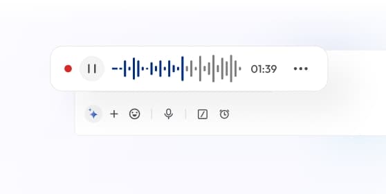 call recording feature