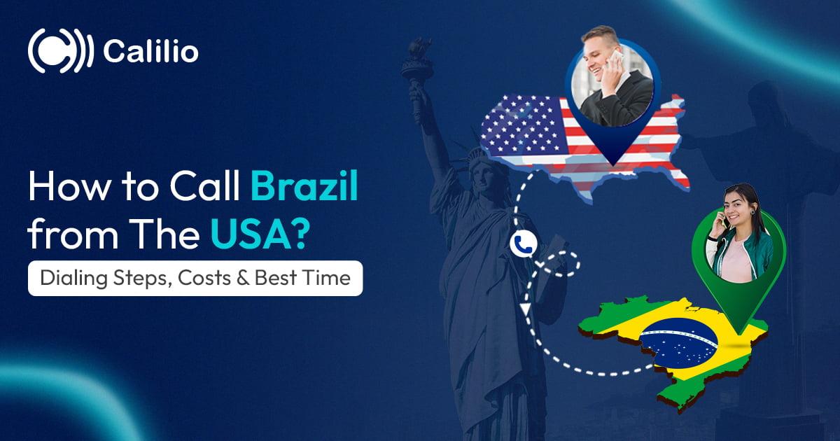 how to call brazil from the USA