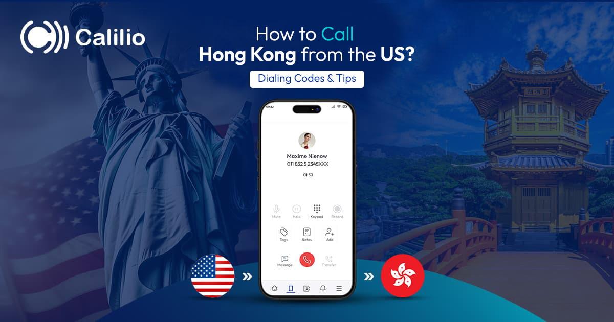 how to call hong kong from the us