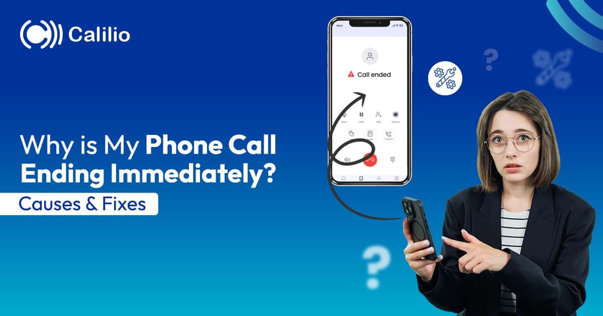 Phone ending calls immediately