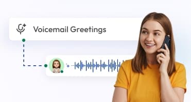 voicemail greetings feature